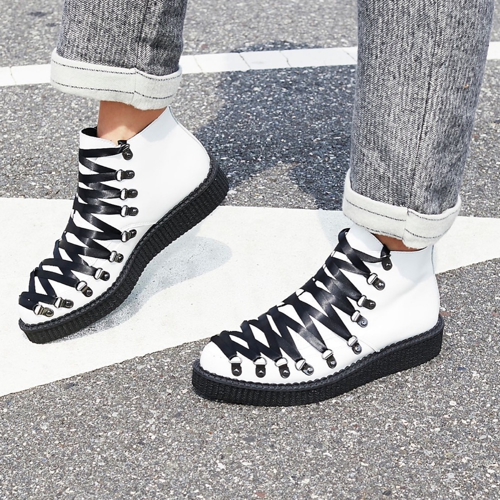 T.U.K Limited Edition Corset Creeper Booties